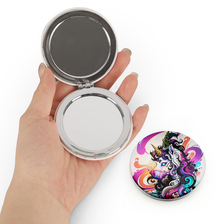 Factory Price Pocket Makeup Round Portable Mirror