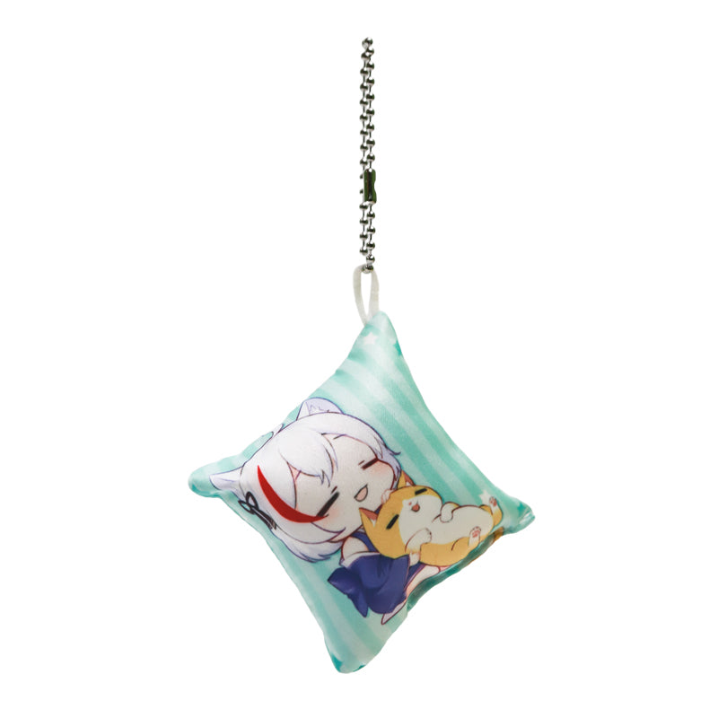 Promotional Gifts customized Logo Mini Pillow key chain small mini dakimakura