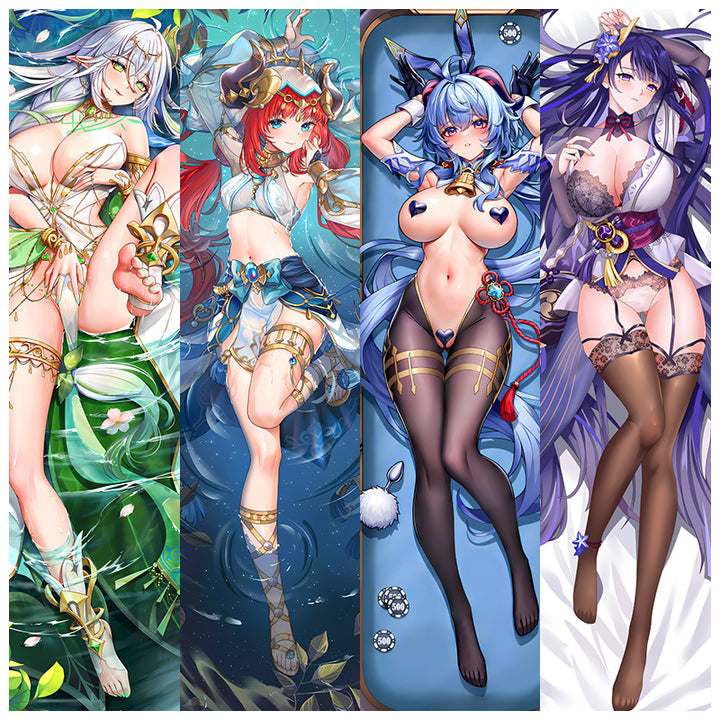 Factory Customized Genshin Impact Anime Body Pillowcases Custom Dakimakura