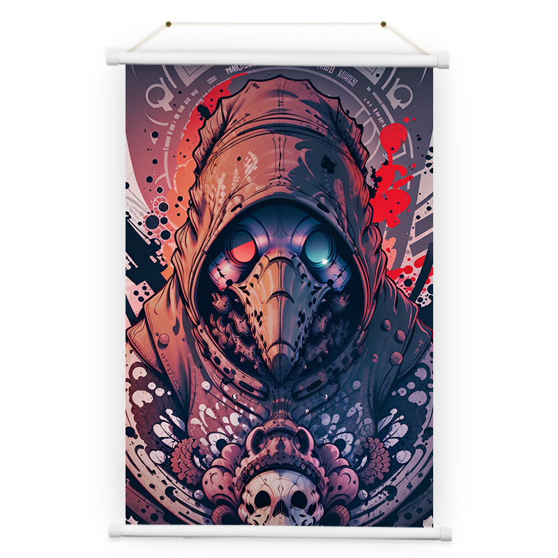 Anime Fabric Poster Scroll Wall Hanging Poster