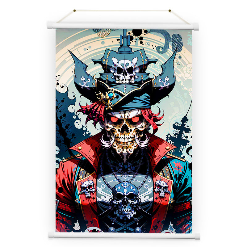 Anime Fabric Poster Scroll Wall Hanging Poster