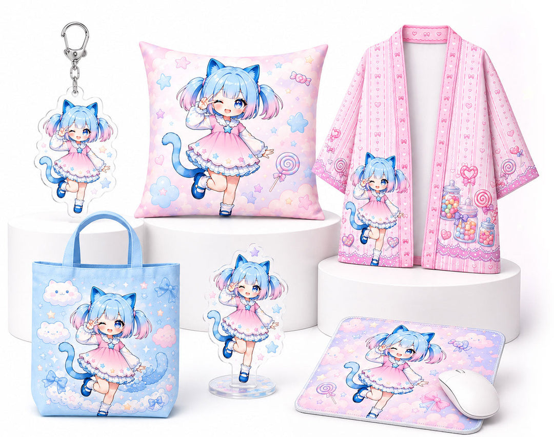 Custom anime merchandise samples from a factory-direct supplier in China