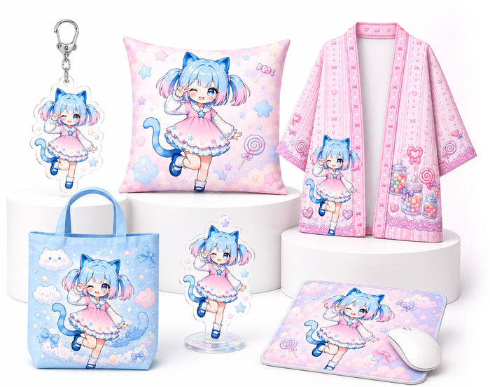 Custom anime merchandise samples from a factory-direct supplier in China