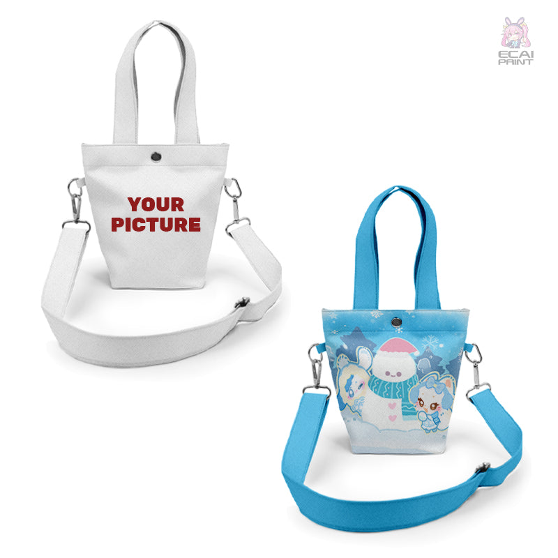OEM/ODM Anime Women's Lightweight Quilted Crossbody Bag with Two Handles Open Closure Shoulder Bag