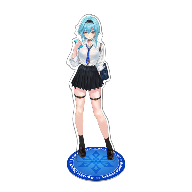Juego personalizado Genshin Impact Anime Figuras Display Standee acrílico 