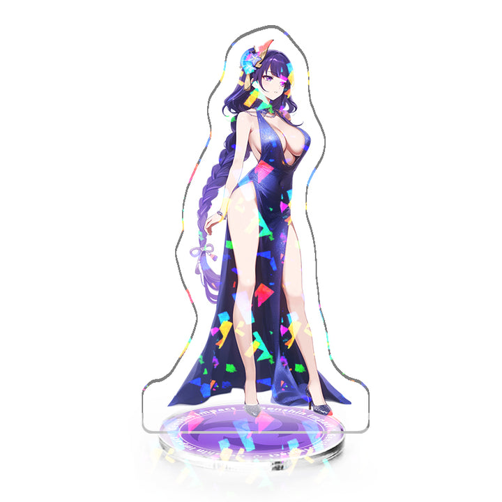 Hot Sale Custom Genshin Impact Printed Acrylic Standee Personalized Acrylic Anime Holographic Stands
