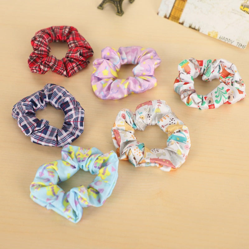 Custom Satin Scrunchie additional merchandising view