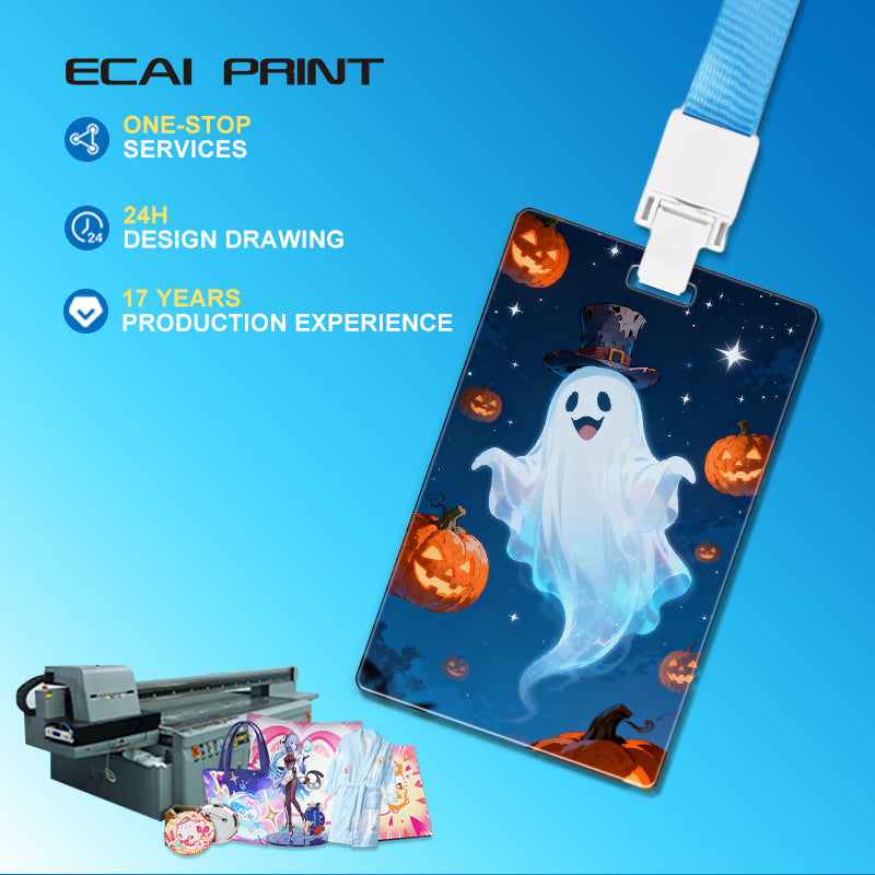 Customize Cartoon Printing Acrylic Name Badge Entry Card Plastic Event Badge PVC Exhibition Acrylic ID Badge