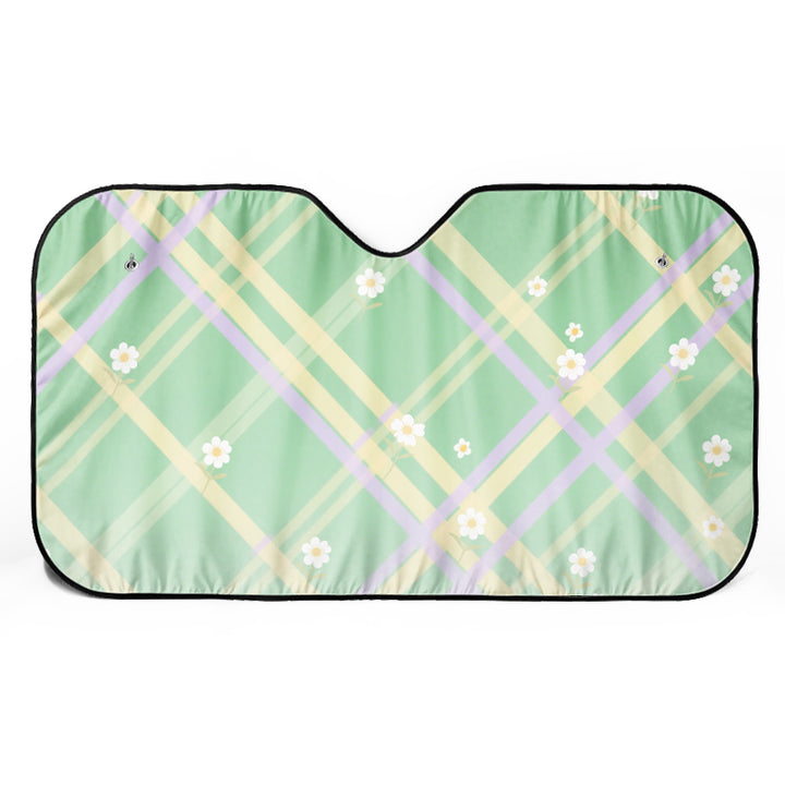 Summer Must-Have Custom logo Portable Folding Car Windshield Sunshade Umbrella UV protection Umbrella for Car