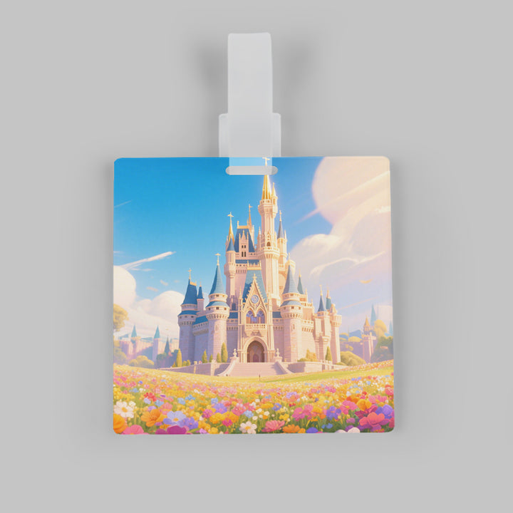 Custom Anime Printed Travel ID Name Tag Hard Acrylic Luggage Tag Travel Accessories Luggage Tag