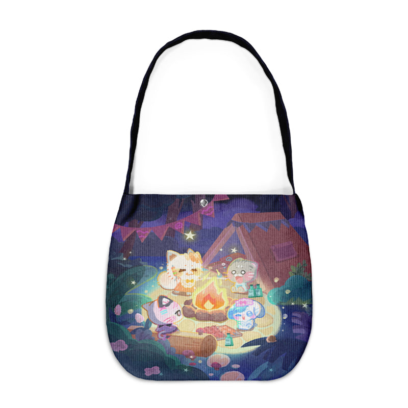 Custom Hobo Bag full-color artwork placement