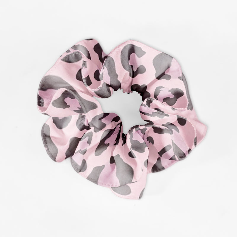 custom satin hair tie womens scrunchie – detail view