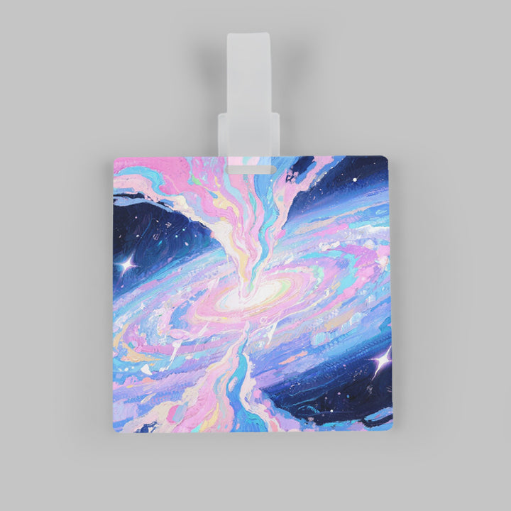 Custom Anime Printed Travel ID Name Tag Hard Acrylic Luggage Tag Travel Accessories Luggage Tag