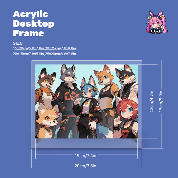 Animepa Sovereign Custom Acrylic Magnetic Photo Frame