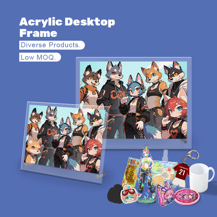 Animepa Sovereign Custom Acrylic Magnetic Photo Frame