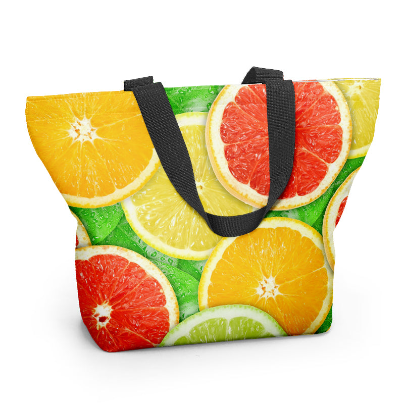 Custom Insulated Lunch Tote – Printed Cooler Grocery Bag – main product view