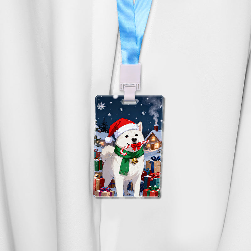 Eco-friendly Cartoon Acrylic ID Badge Custom Printing Your Own Design Acrylic Pin Badges