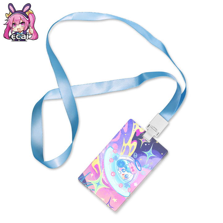 Customize Cartoon Printing Acrylic Name Badge Entry Card Plastic Event Badge PVC Exhibition Acrylic ID Badge