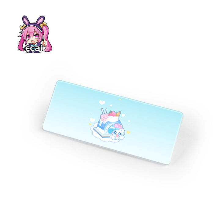Custom Cartoon Transparent Acrylic Name Badge Safety Pin Brooch Suitable Acrylic ID Badge for School