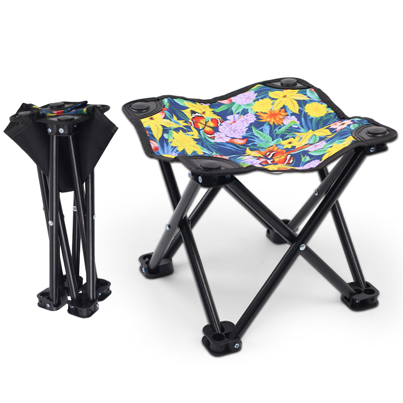 Custom Lightweight Folding Camping Chair – Portable Outdoor Stool – alternate product view