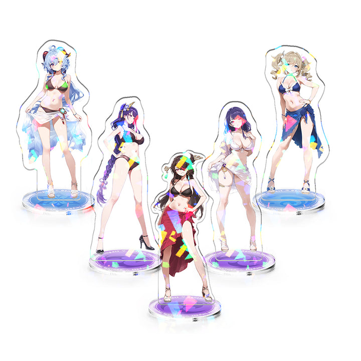 OEM  Acrylic Display Standee Printed Hologram Custom Anime Stand Cartoon Acrylic Standee