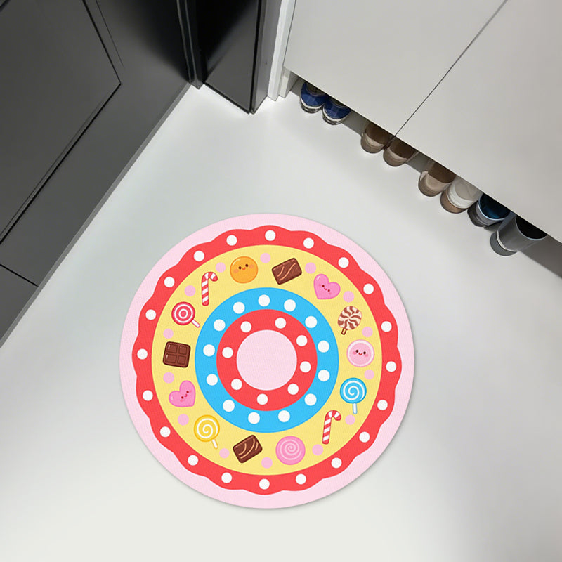 Cartoon Print Natural Yoga Mats Anime Rug Miracle Area Rugs Non-Slip Custom Soft Shaped Carpet