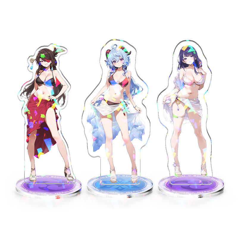 OEM  Acrylic Display Standee Printed Hologram Custom Anime Stand Cartoon Acrylic Standee