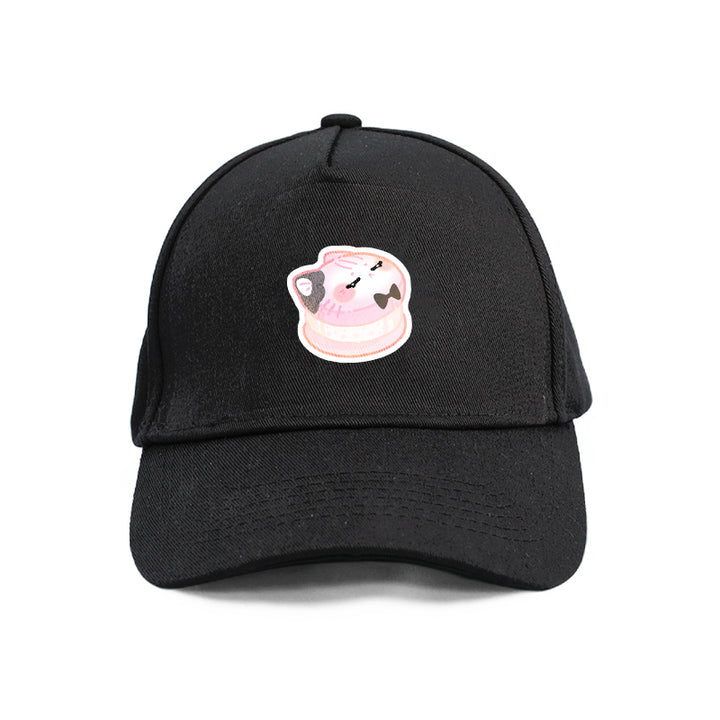 Custom Unisex Cartoon Peaked Cap Fashionable Baseball Hat for Adults Sporty Racing & Leisure in Summer