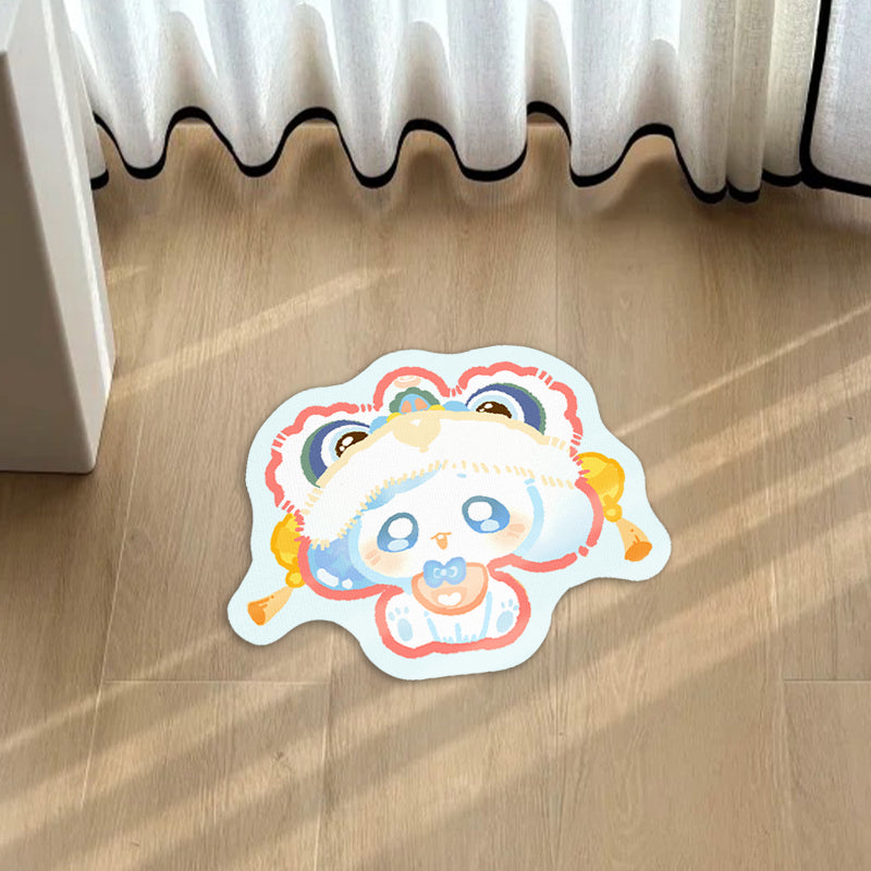 Hot Selling Custom Cartoon Shape Size Bedroom and Living Room Rug Modern Rugs &amp; Sets with Logo