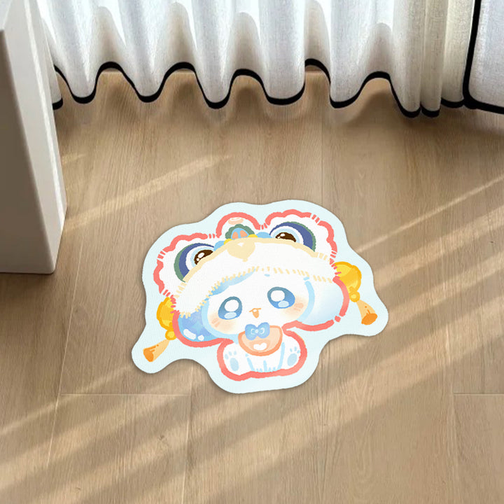 Hot Selling Custom Cartoon Shape Size Bedroom and Living Room Rug Modern Rugs &amp; Sets with Logo