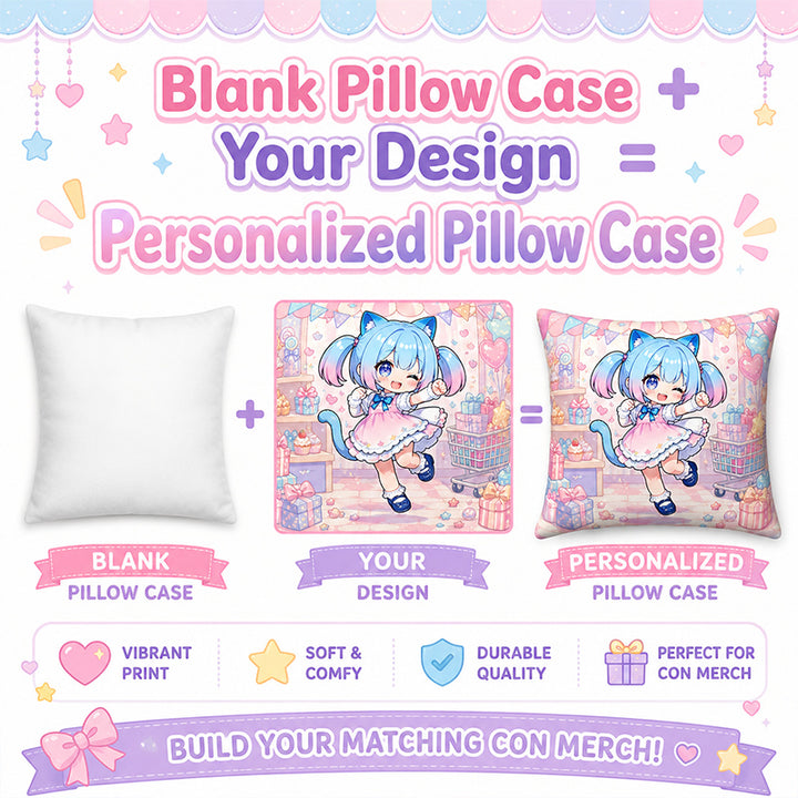 Custom Decorative Anime Throw Pillow Cover