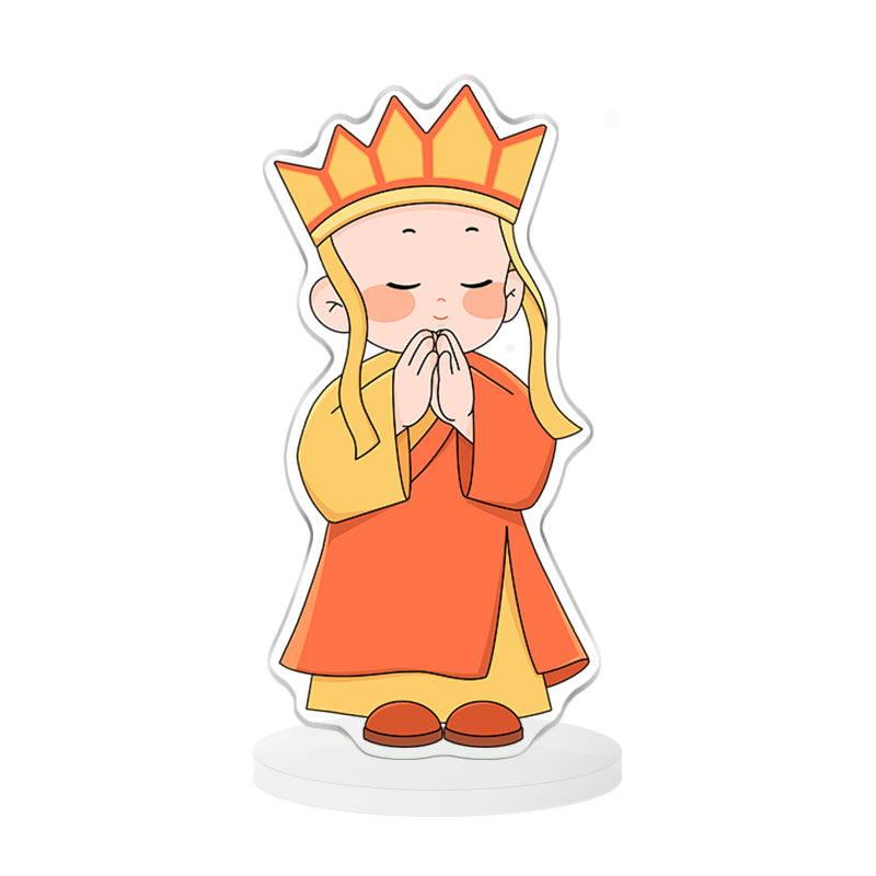 Custom holographic acrylic standee design example 4