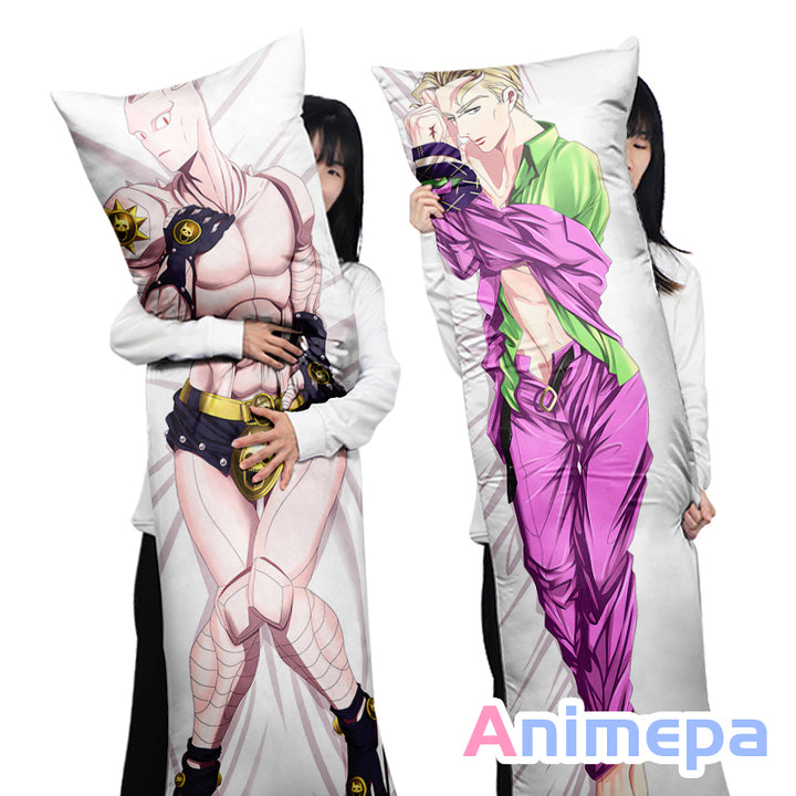 JoJo's Bizarre Adventure Dakimakura male Characters Johnny Joestar & Jotaro Kujo & Noriaki Kakyoin Dio Brando Hug Pillowcase