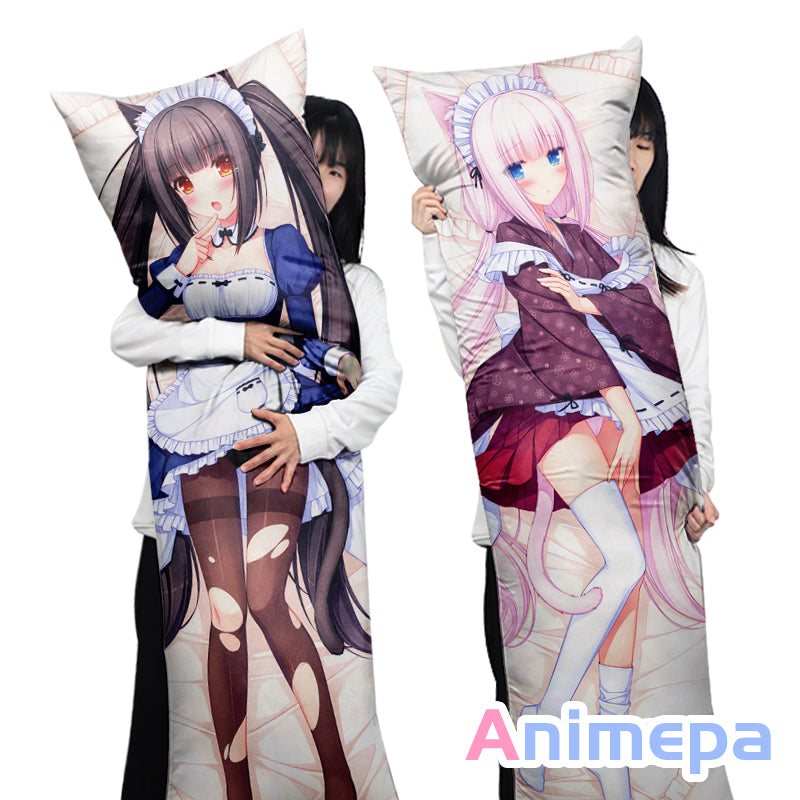 Nekopara Chocolat Vanilla Azuki Coconut Maple Dakimakura Custom Print Anime Pillow