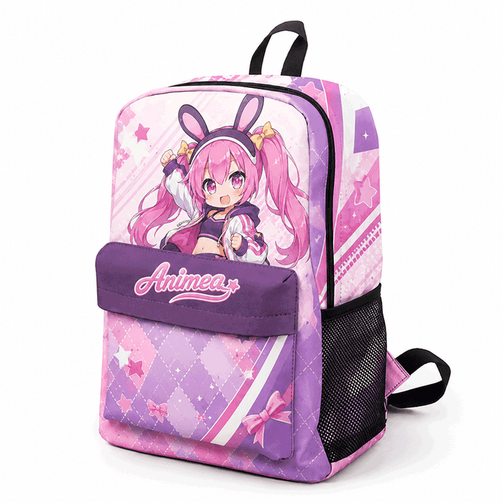 Custom anime backpack for artist alley sellers and convention merchandise