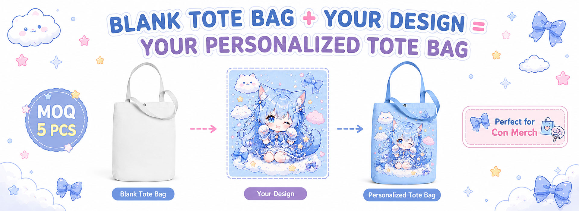 How to make custom anime tote bags with your own artwork