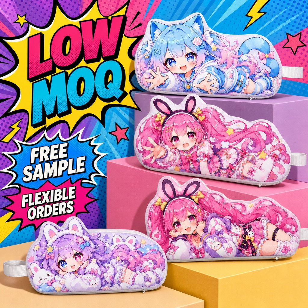 Low MOQ custom shaped pencil cases with free sample and flexible order options
